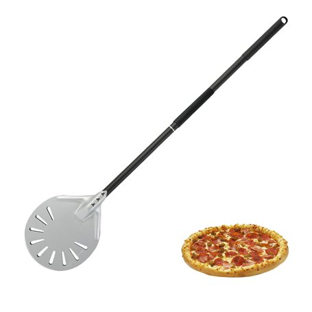 Pelle à Pizza: Pelle Pizza Perforée 6 Pouces avec Poignée Amovible Pelle a Tarte Spatule Pizza 80 cm