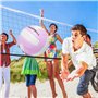 WANDGU Volleyball Beachvolleyball : Soft Touch Beach Volleyball avec pompe à main, étanche, taille officielle 5 pour l'intérieur