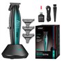 VGR 992 Tondeuse à Cheveux Professionnelle pour Homme Tondeuse à Cheveux sans Fil Polyvalente pour Poils de Barbe Lame en T Tond