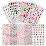 3500 pierres strass autocollantes colorées – strass à coller et autocollants pailletés en formes variées