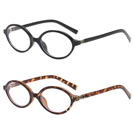 HDGSAFD Lunettes Ovales Anti-Lumière Bleue Pour Femmes