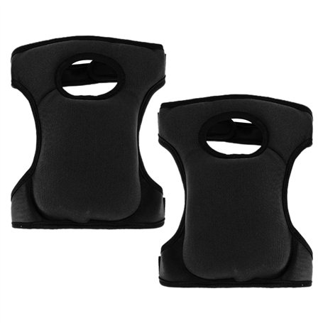 CVDYWDJIE 1 Paire De Genouillères en Éponge Noire