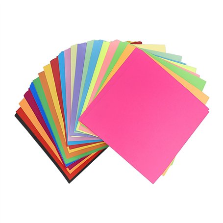 CHROMACRAFT 200 Pièces De Papier Carré Coloré