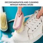 HDGSAFD 3 Pièces Brusser À Chaussures De Longue Poignée, Outils De Nettoyage De Chaussures, Accessoires De Soins De Chaussures, 
