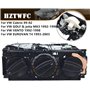 HZTWFC Panneau de commande de chauffage du climatiseur OEM # 1H0820045D pour VW Jetta Golf MK3 Vento Eurovan VW Golf 1992-1999 2