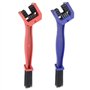WMYCONGCONG Lot de 2 Outil de nettoyage de la chaîne de moto et de vélo Nettoyeur de rondelle de chaîne Brosse à manivelle Outil