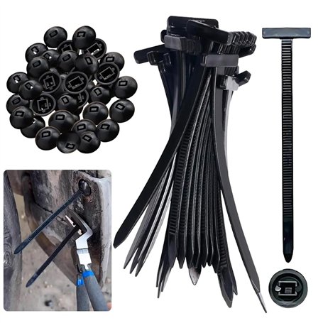 VLEDARLING 100 Pcs Attaches Polyvalentes