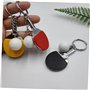 JJiaoLinin Porte-Clés Raquette Ping Pong, 5 Pièces Sport Trousseau Mousqueton Porte-clés Raquette -pong Porte-clés Mini Pong Por