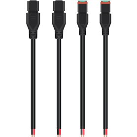 2 Ensembles de Connecteurs Séparateurs DT Câblage Deutsch 2 Broches Connecteurs Étanches Câble de Prolongation pour Pods LED Dou