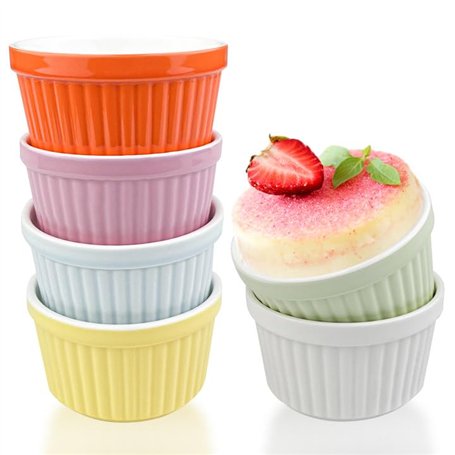 Comzantor 6 Pièces Coupelle Dessert
