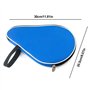 Lipeed Housse de Raquette de Tennis de Table, Sac de Raquette de Pong avec Rangement balles, Housse de Raquette pour Raquettes, 