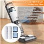 HUAREW Rouleau de Brosse de Rechange et Filtre HEPA pour BISSELL CrossWave OmniForce Aspirateur Balai Sans Fil (3912N)& OmniFind