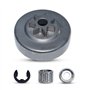 AUMEL Kit de clips de rondelle de roulement de pignon de tambour d'embrayage de 3/8 po Pour STIHL MS311 MS391 Tronçonneuse Rempl
