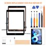 Pour iPad 7 2019 / iPad 8 2020 Écran tactile Digitizer Écran pour iPad7/iPad8 Remplacement pour iPad A2197 A2198 A2200 A2270 A24
