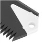 Alomejor Peigne de Cire de Surf, Ensemble de 2 Pièces, Racloir pour Nettoyage de Planche avec Bord Dentelé et Droit