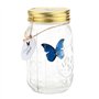 Gearmax® 1 Piece Lamp Romantique Verre Papillon LED Jar/Papillon réservoir Bouteille Valentine Enfants Cadeau Décoration Présent