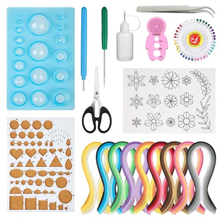 Hyber&Cara Papier quilling kit complet