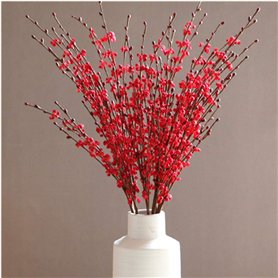 Lot de 8 Fleurs artificielles de Jasmin de 74,9 cm de Long pour Mariage, Maison, Bureau, fête, hôtel, Restaurant, terrasse ou dé Lot de 8 Fleurs artificielles de Jasmin de 74