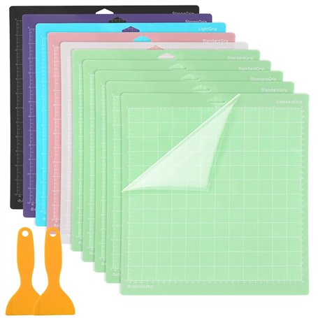 JEUIHAU Lot de 10 Tapis Adhesifs de Découpe de 30