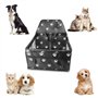 Gvolatee Siège Auto pour Chien, Transport Chien Voiture avec Ceinture de Sécurité Siege Auto Chien avec Tige de Support de Nivel