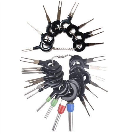 QISF Lot de 26 Auto Outil d'extraction de bornes de câblage électrique