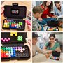 ZYEKIU IQ Puzzler Pro Smart Game Casse Tcete Casse Tete Enfant avec 120 Types de Défis, Jeux de Voyage et de Poche, Intéressant,