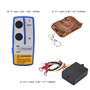 Qiilu Telecommande Treuil 12v Sans Fil, Kit de contrôleur de télécommande de treuil sans fil universel 12V 50ft pour camion de v