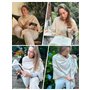 Femmes Poncho Châle Wrap Finement drapé tricoté Cape Cardigan écharpe croisée Devant pour Temps Froid/endroits climatisés,Taille