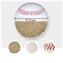 LNGJIN Balles de baseball lumineuses, balles de baseball softball, 9 pouces, balles de baseball souples, balles de baseball lumi