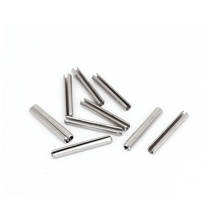 sourcingmap 10pcs Goupille à Ressort Fendue M2.5x20mm 304 Acier Inoxydable