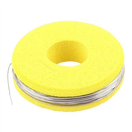 sourcing map Nichrome 80 Fil rond 0.3mm Jauge 28 AWG 32