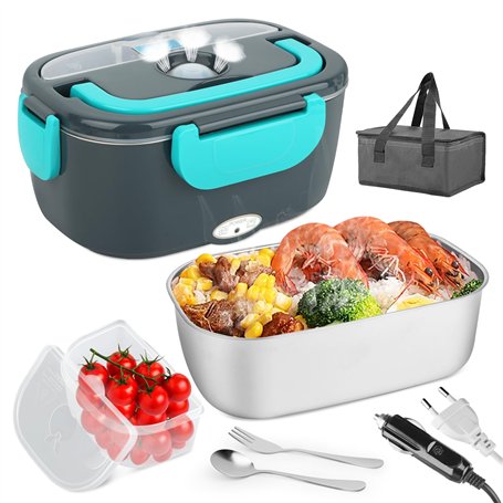 VMUTGA Gamelle Chauffante 60W Lunch Box Chauffante Electrique