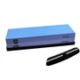 SMI Pierre a Aiguiser Affuteur Couteau Pierre à Affûter Double-Face grain 5000/10000 avec Base en Silicone Antidérapant et Guide