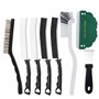 Loeosn Set de 8 brosses Multifonctions pour Nettoyer Les Coins Difficiles à Nettoyer de la Cuisine