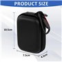 Hesupy Étui De Voyage pour DJI，Sac De Protection Compatible avec DJI Action 5 Pro/4/3 Boîte De Rangement Résistante Aux Chutes E