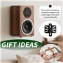 xyuayamz Support Enceinte Murale, Pied Enceinte, Pied Enceinte Home Cinema, Ultra-Mince Support Barre de Son sous TV, Fixation M