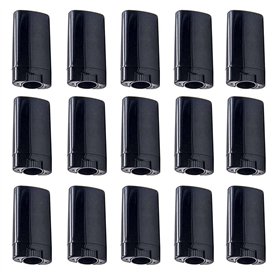 Minsily Lot de 20 tubes ovales vides en plastique de 15 ml pour déodorant