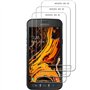 Tzstz 3 Pièces Verre Trempé pour Samsung Galaxy Xcover 4S Protection Écran ，Dureté 9H，Sans Bulles
