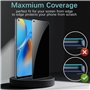 Vuciya Lot de 3 Protection Écran Anti-Espion pour Oppo A74 4G / Oppo A94 5G Verre Trempé 9H Dureté Vitre Film Résistant aux Rayu