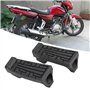EBTOOLS pour ybr fairings pour caoutchouc pour cale pied moto pour cale pied avant ybr 125 2012 1 Paire de Repose-Pieds de Repos