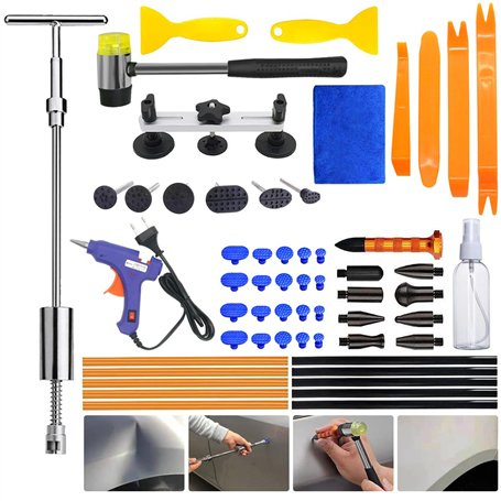 Bimoweifi Kit d'outils de débosselage