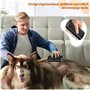 Brosse Chien Poil Court, Brosse Poils Morts pour Chiens et Chats, Élimine Sous Poil et Poils Morts, Toilettage Canin Chat Profes