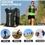 Sac Hydratation Running, Gilet Hydratation Running Femme Homme, Réfléchissant, Résistant à l'eau, Ultraléger Gilet d'hydratation