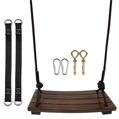 Balançoire Enfant en Bois