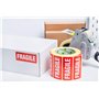 OliveBird 1000 x Fragile Autocollants 90 x 35 mm Rouleau Avec Texte Sur étiquette Fragile