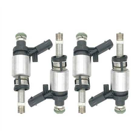 Germban 06H906036G Lot de 4 injecteurs de carburant compatibles avec les modèles EOS GTI A3 A4 A5 Q5 2.0L