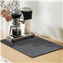 Tapis en Silicone pour Machine à Café - Tapis Antidérapant et Imperméable (30x40 cm) pour Électroménagers