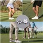 Ncheli Kit de 8 Spikes de Golf + Démonte-Spikes | Crampons de Remplacement Haute Résistance | Compatibles avec la Majorité des C