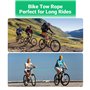 Corde de Remorquage Enfant 2,5 m – Barre Traction Velo – Tire Velo Enfant – Barre Remorquage pour VTT, Route, Ville, Promenades,