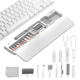 hicoosee Tapis de clavier 22 en 1 avec kit de nettoyage